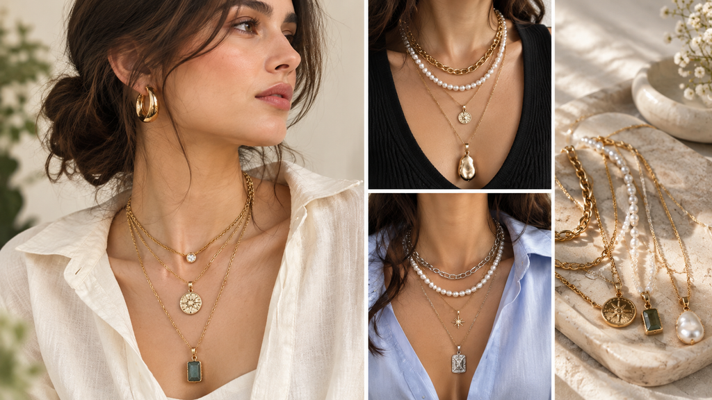 Layered and Stacked Necklaces