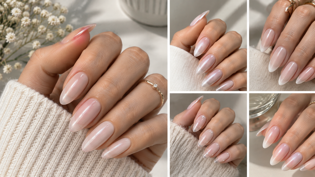 Ultra-Sheer Milky Nails