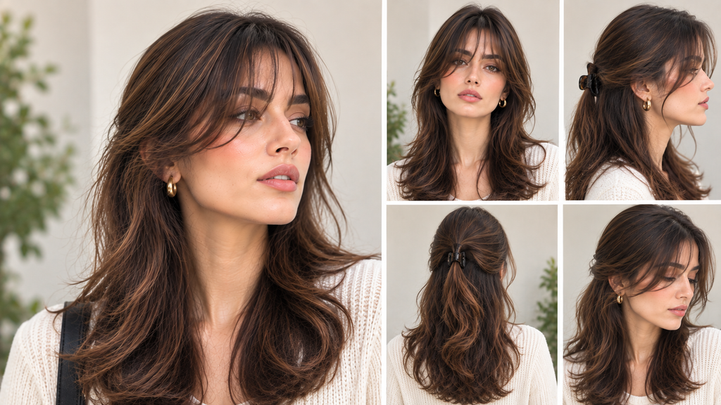 Soft and Piecey Bangs