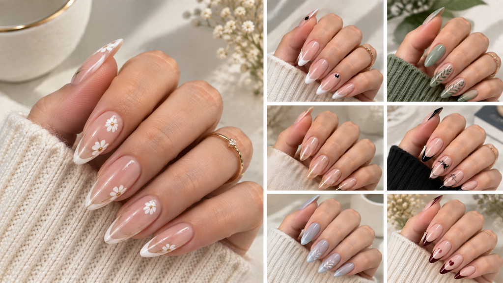 Lace and Silk nails