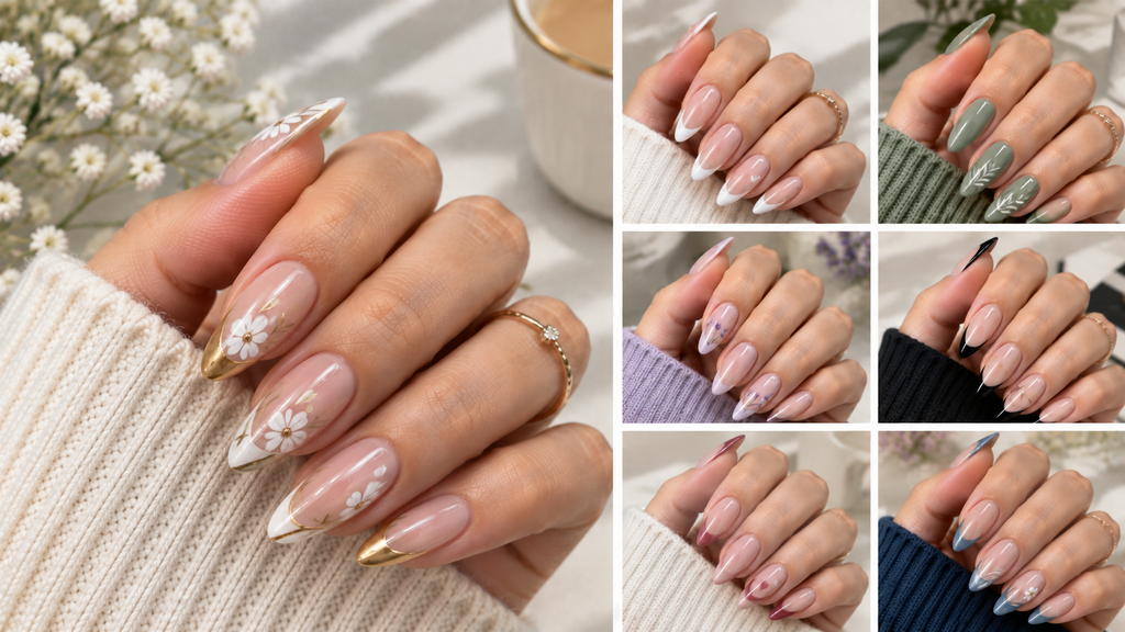Sculpted Almond Nails