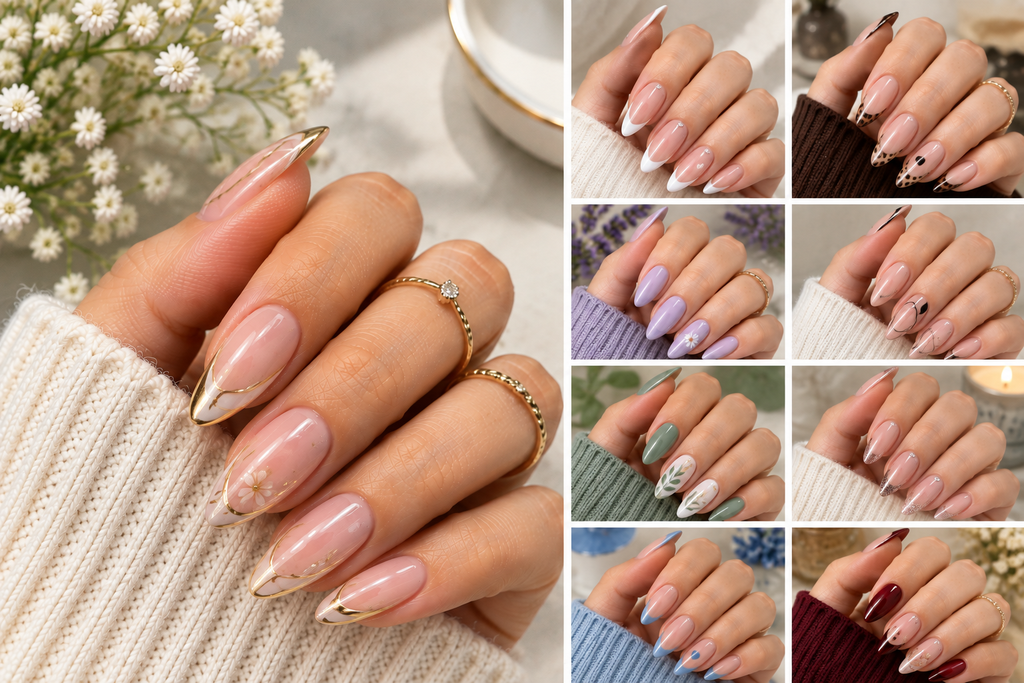 Autumn French Manicures